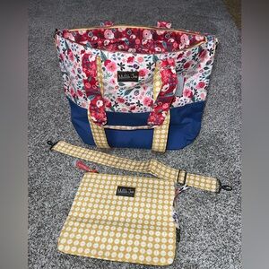 NWT Matilda Jane Let's Get Away Weekender Tote Travel Bag